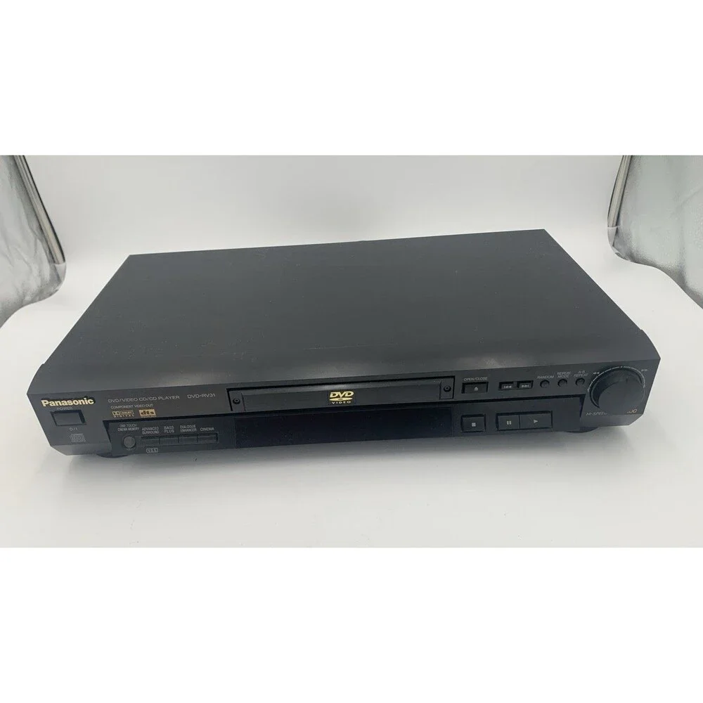 Panasonic DVD-RV31 VTG 1991 DVD Video CD Compact Disc Player WORKS Japan Made